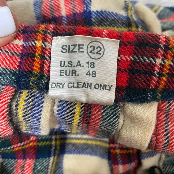 O'neil of Dublin Plaid Wool kilt Size U.S.A 18 - Picture 5 of 10